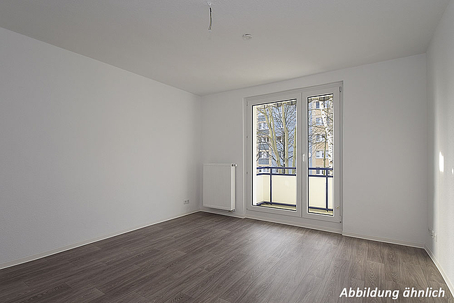 Wohnzimmer_Variante: 2-Raum-Wohnung Kurt-Freund-Straße 9