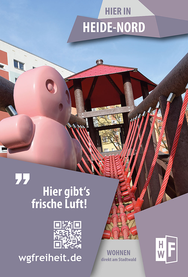 Kinderfreundliches Wohngebiet: 3-Raum-Wohnung Heidekrautweg 7