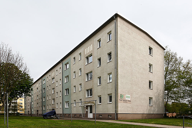 Hausanicht: 2-Raum-Wohnung Victor-Klemperer-Straße 6
