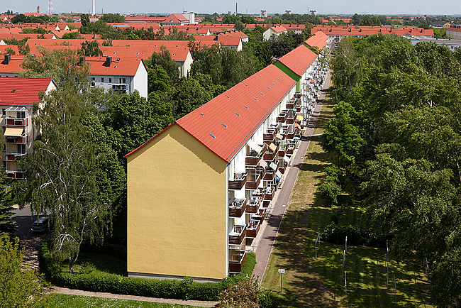 Hausansicht: 3-Raum-Wohnung Moskauer Straße 30