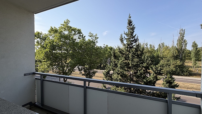 Ausblick: 3-Raum-Wohnung Südstadtring 27