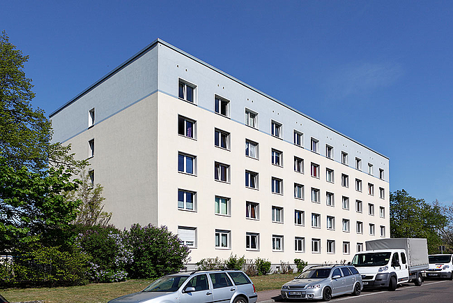 Hausansicht: 1-Raum-Wohnung Straße der Befreiung 16