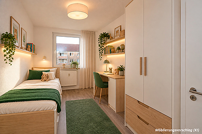 3-Raum-Wohnung Bukarester Straße 2