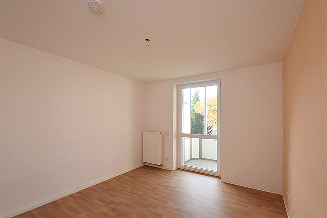 Schlafzimmer: 2-Raum-Wohnung Karl-Pilger-Straße 5