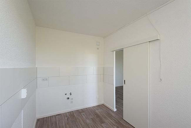 Küche: 2-Raum-Wohnung Kolkturmring 13
