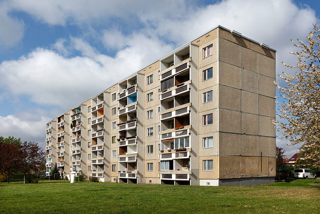 Hofansicht: 3-Raum-Wohnung Am Rosengarten 83a