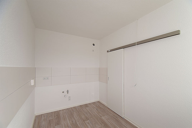 Küchenansicht: 3-Raum-Wohnung Heidekrautweg 7