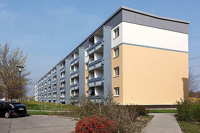 Hausansicht: 3-Raum-Wohnung Schilfstraße 13