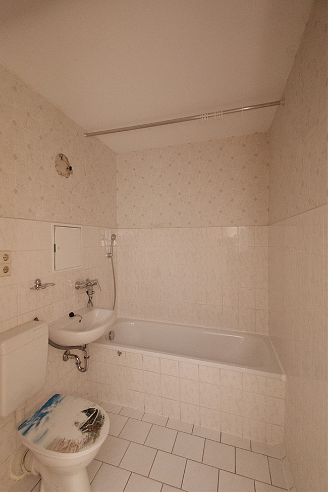 Bad: 3-Raum-Wohnung Am Rosengarten 83a