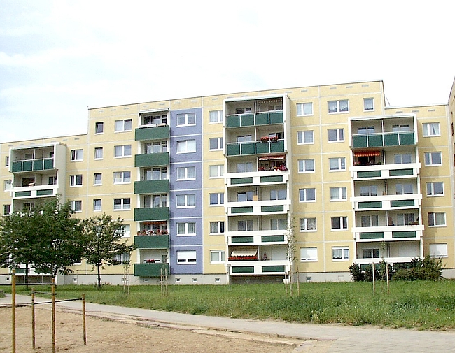 Hofansicht: 1-Raum-Wohnung Weißenfelser Straße 23