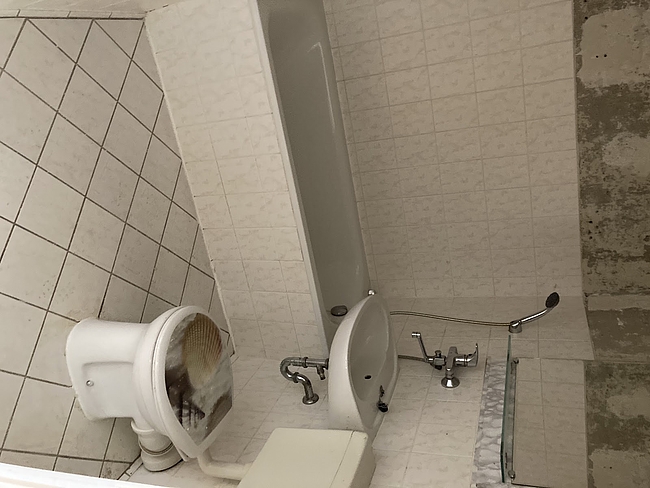 Bad: 3-Raum-Wohnung Am Rosengarten 83a