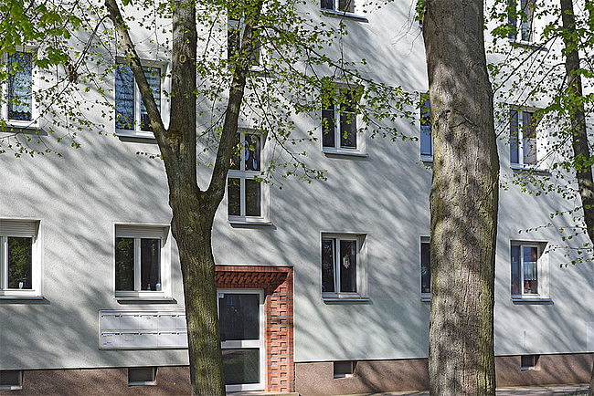 Hausansicht: 2-Raum-Wohnung Karl-Pilger-Straße 5