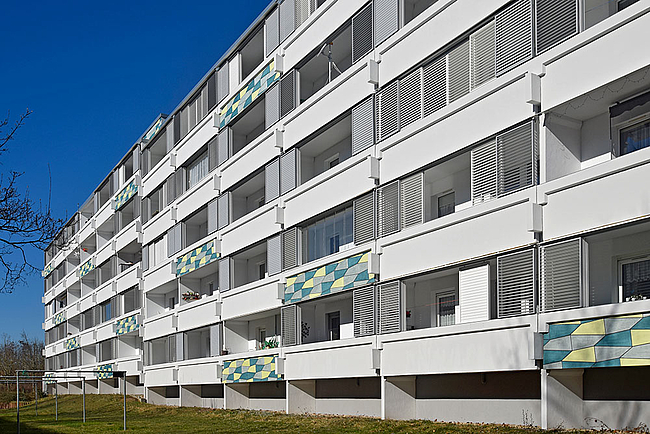 Hofansicht: 2-Raum-Wohnung Lindenweg 6