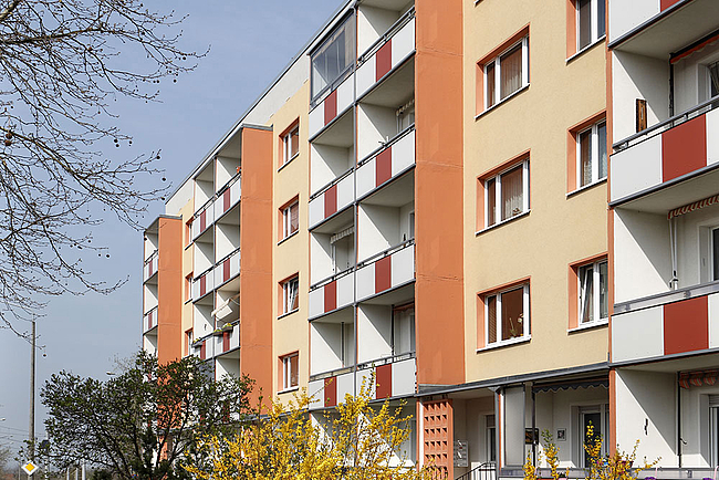 Hausansicht: 3-Raum-Wohnung Südstadtring 17