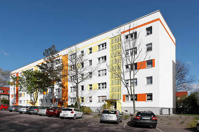 Hausansicht: 3-Raum-Wohnung Straße der Befreiung 2