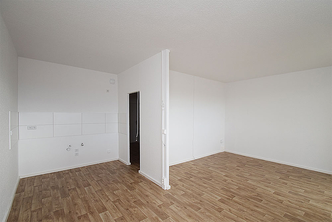Küchenbereich: 3-Raum-Wohnung Guldenstraße 1
